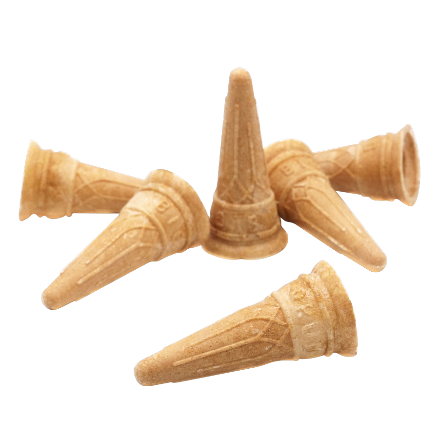 Mini Cones de Baunilha - JustAddLove