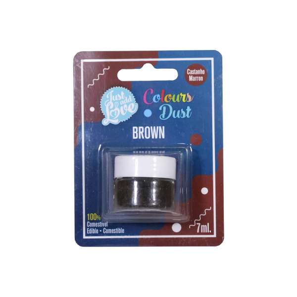 Colours Dust Castanho 7 ml - JustAddLove