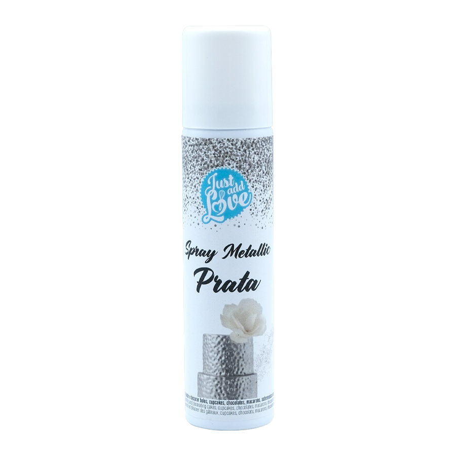 Corante Spray Prata 75ml JustAddLove