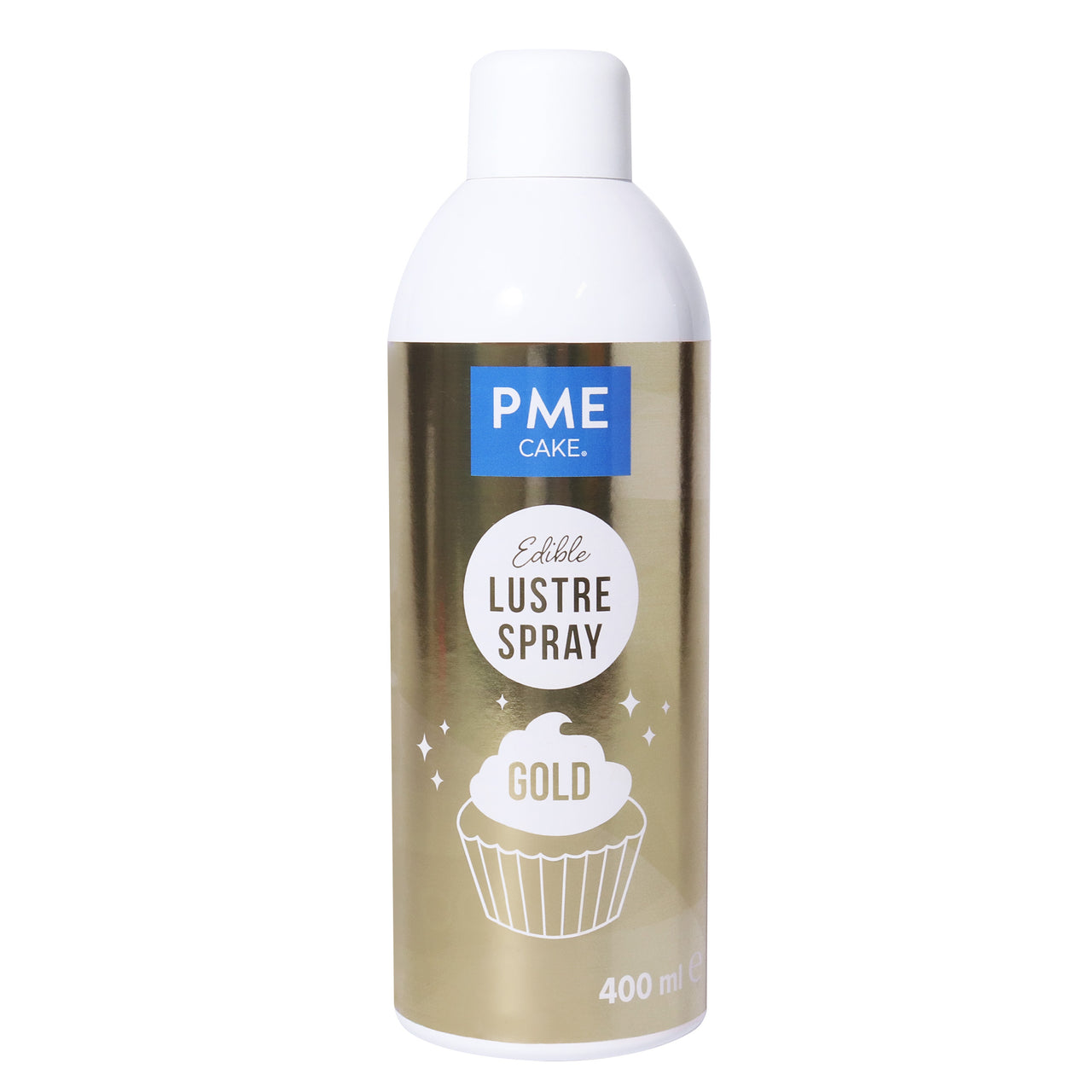 Spray Lustre Comestível - Ouro (400ml)