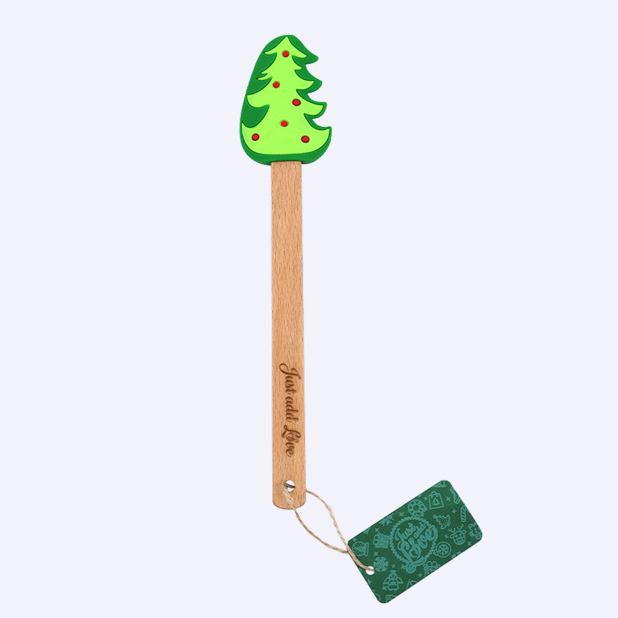 Espátula de Borracha Árvore de Natal