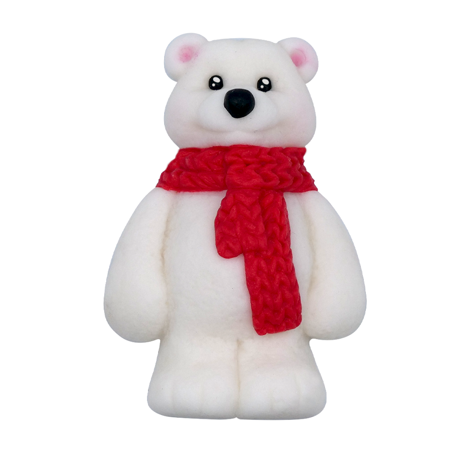 Molde Silicone Urso Polar