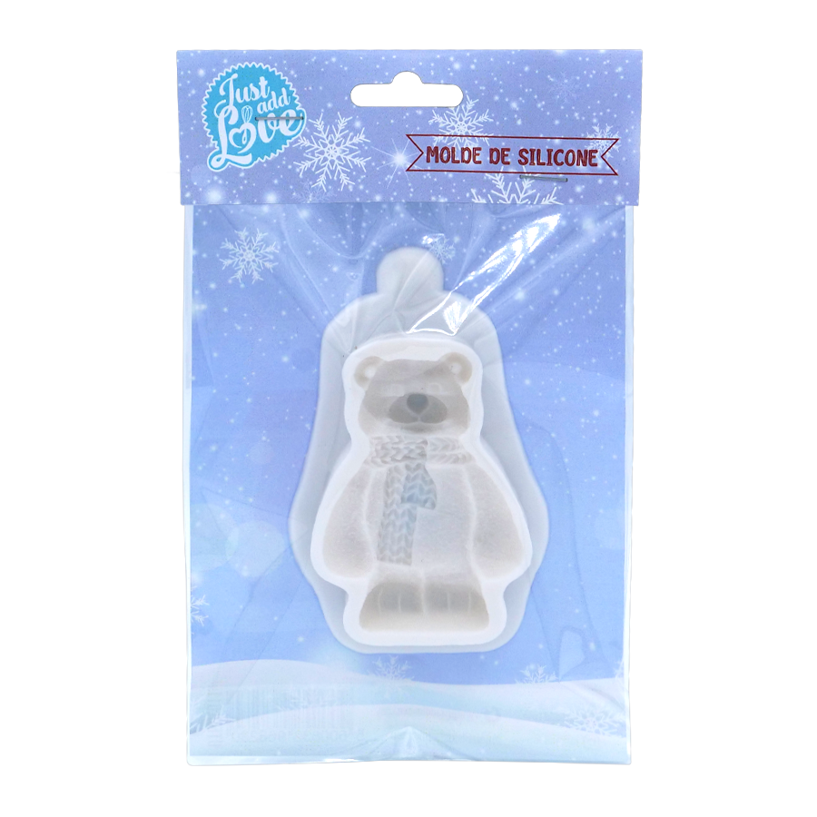 Molde Silicone Urso Polar