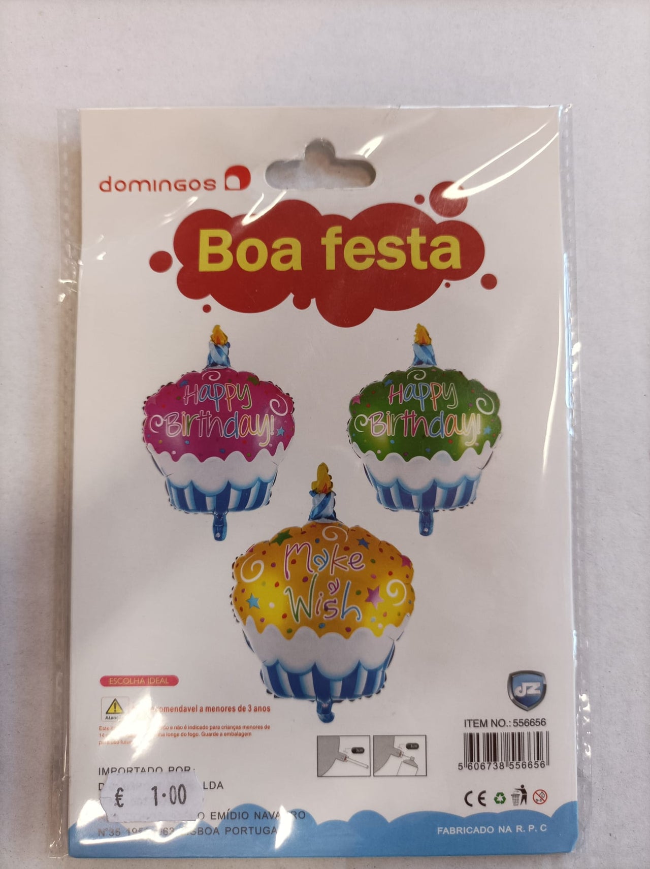 Balão Boa Festa - 1 pc