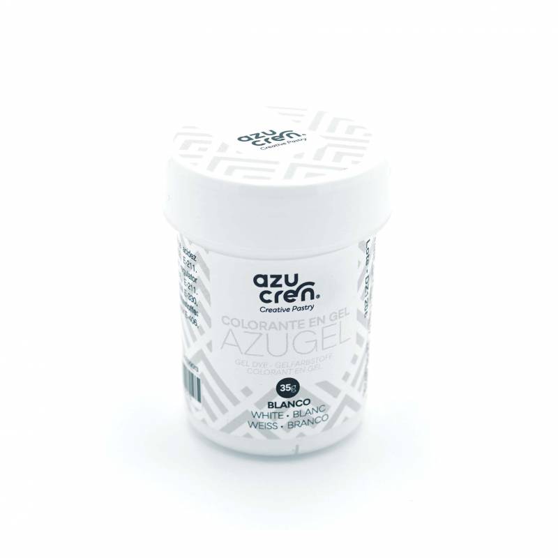 Corante Gel Branco 35gr - Azucren