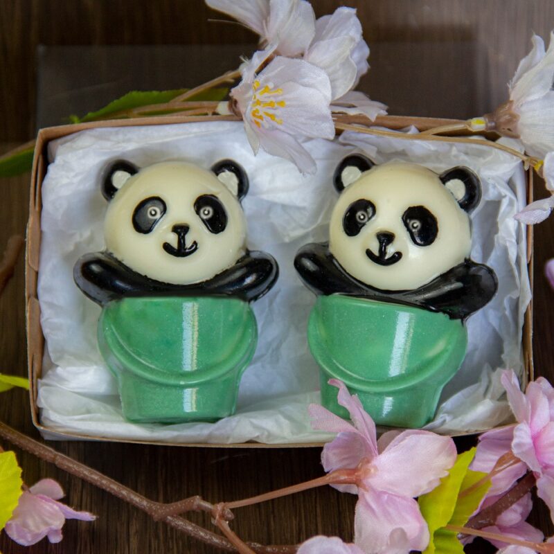 Forma de Chocolate Especial 3 Partes - Panda - BWB10482