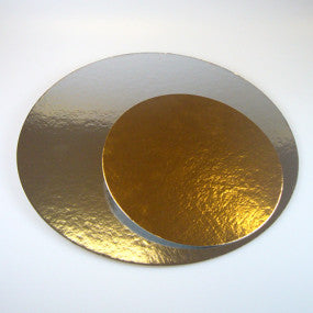 Base para Bolo - Ouro - Tamanho 18cm - KIT 5 UNIDADES