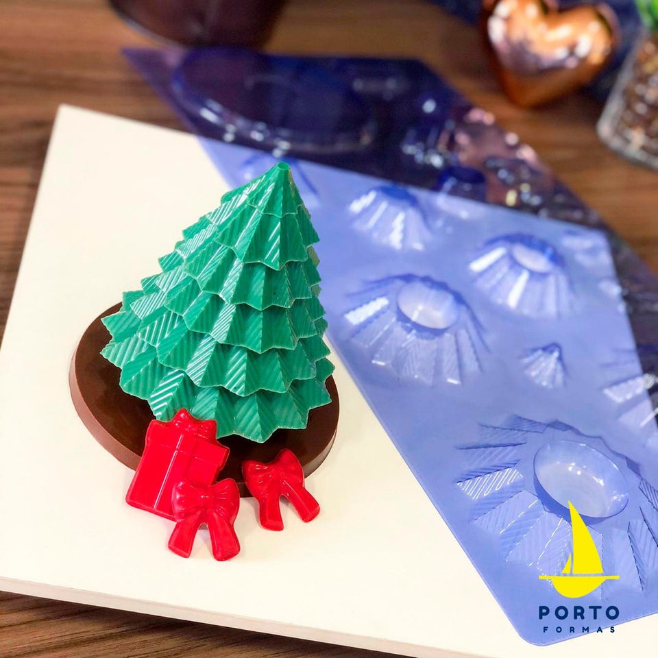 Forma Arvore de Natal 3D Para Decorar Natal